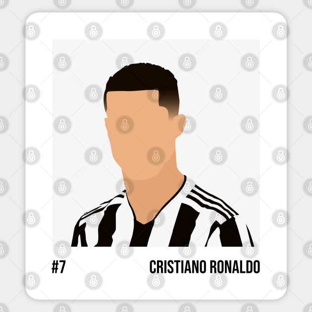 Cristiano Ronaldo Minimalistic Camera Film Sticker by GotchaFace